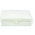 Soap box, Ivory w/ hinged lid